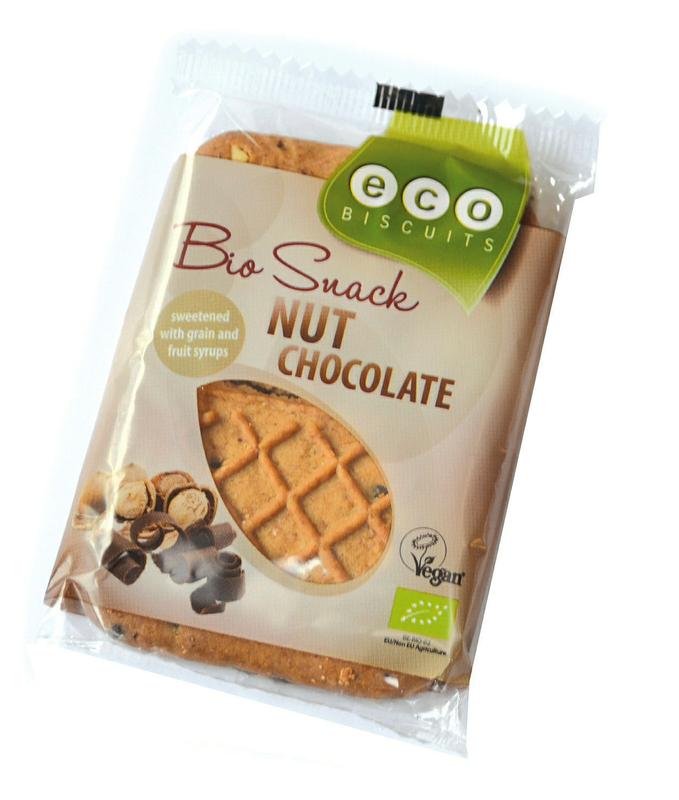 Eco Biscuit Noten/chocolade biscuit bio 45.00 Gram
