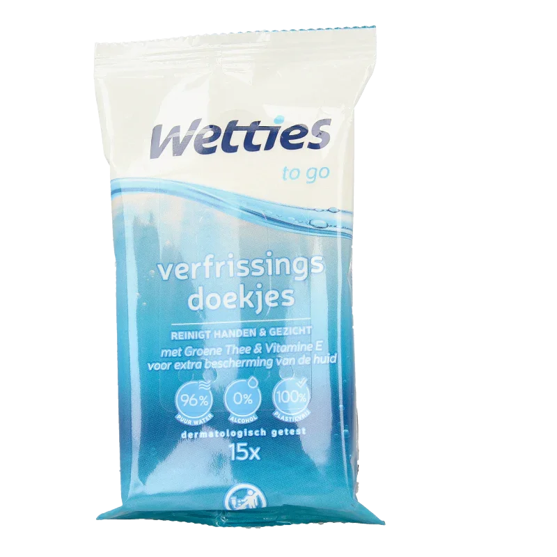 Wetties To go 15 Stuks