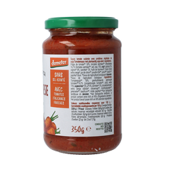 Bio Organica Pastasaus bolognese plantaardig demeter 350.00 Gram