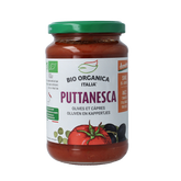 Bio Organica Pastasaus olijf & kappertjes demeter 350.00 Gram