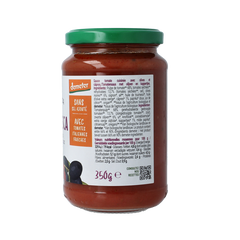 Bio Organica Pastasaus olijf & kappertjes demeter 350 Gram