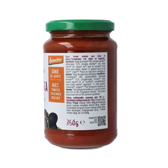 Bio Organica Pastasaus olijf & kappertjes demeter 350.00 Gram