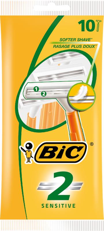 BIC Twin easy sensitive scheermesjes 10.00 Stuks