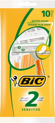 BIC Twin easy sensitive scheermesjes 10.00 Stuks