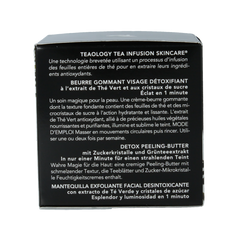 Teaology Green tea detox face scrub 50.00 Milliliter