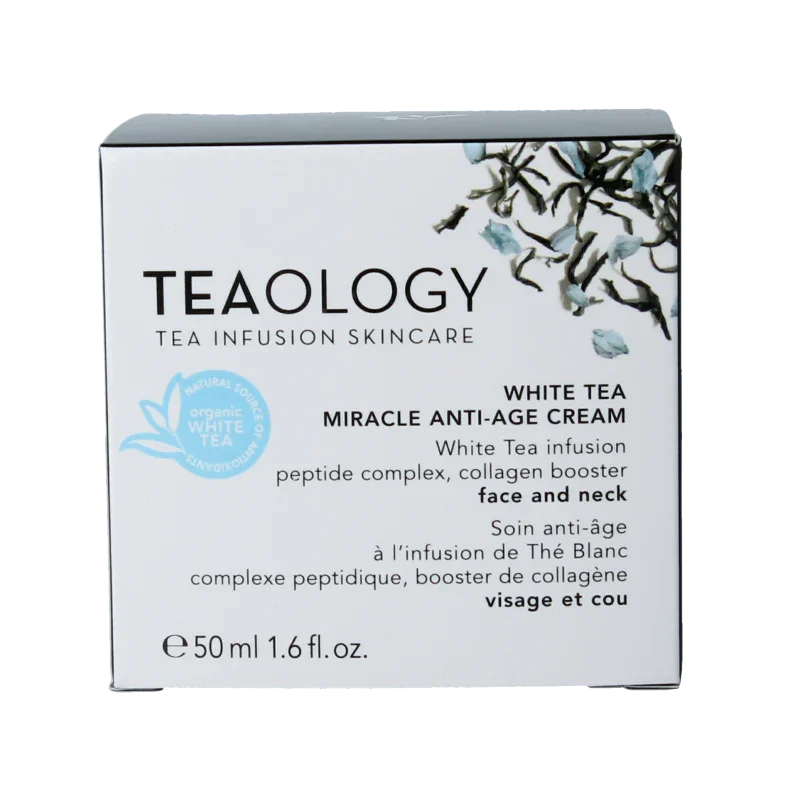 Teaology White tea anti age cream 50 Milliliter
