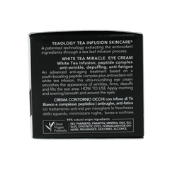 Teaology White tea eye cream 15 Milliliter