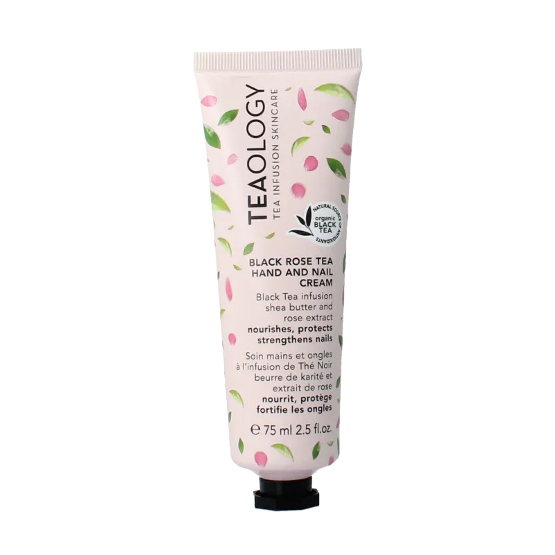 Teaology Black rose tea hand & nail cream 75 Milliliter