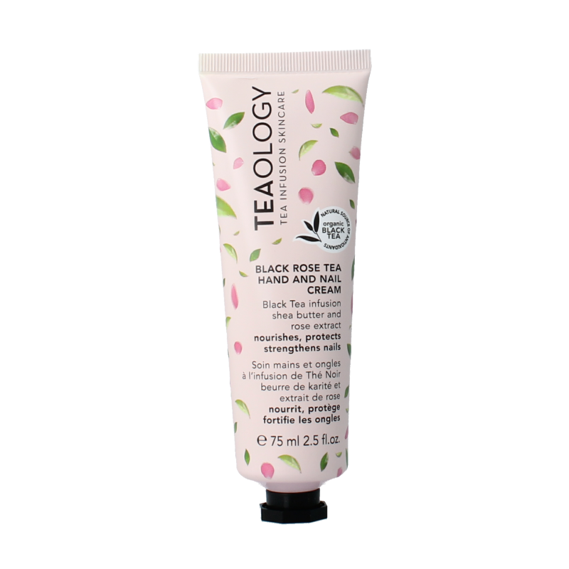 Teaology Black rose tea hand & nail cream 75 Milliliter