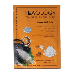 Teaology Black tea vitamine C mask 1.00 Stuks