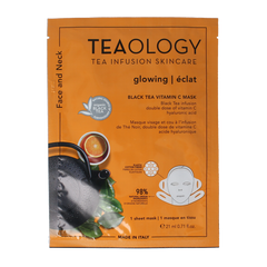 Teaology Black tea vitamine C mask 1.00 Stuks