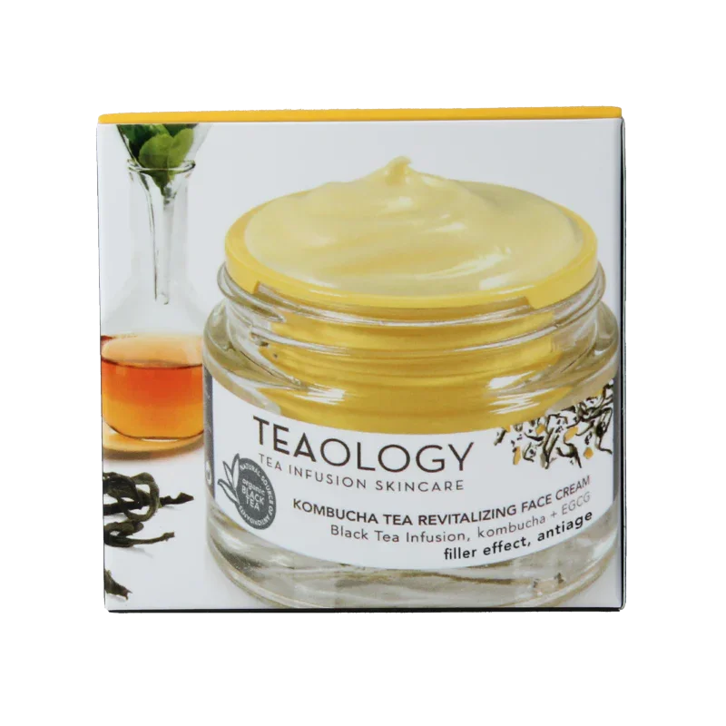 Teaology Kombucha tea revitalizing face cream 50 Milliliter