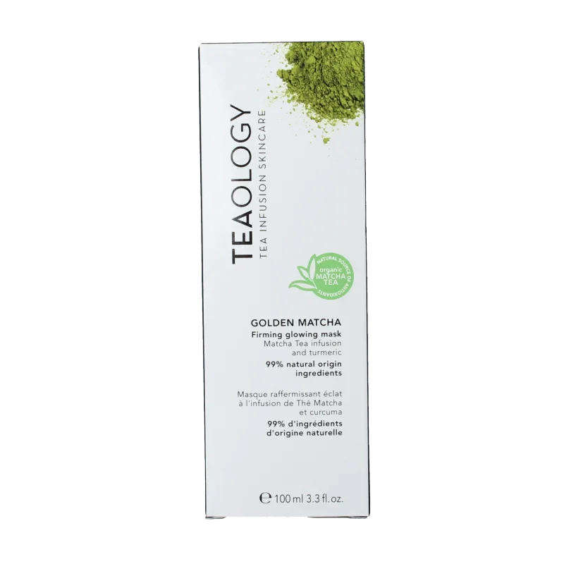Teaology Golden matcha firming glow mask 100 Milliliter