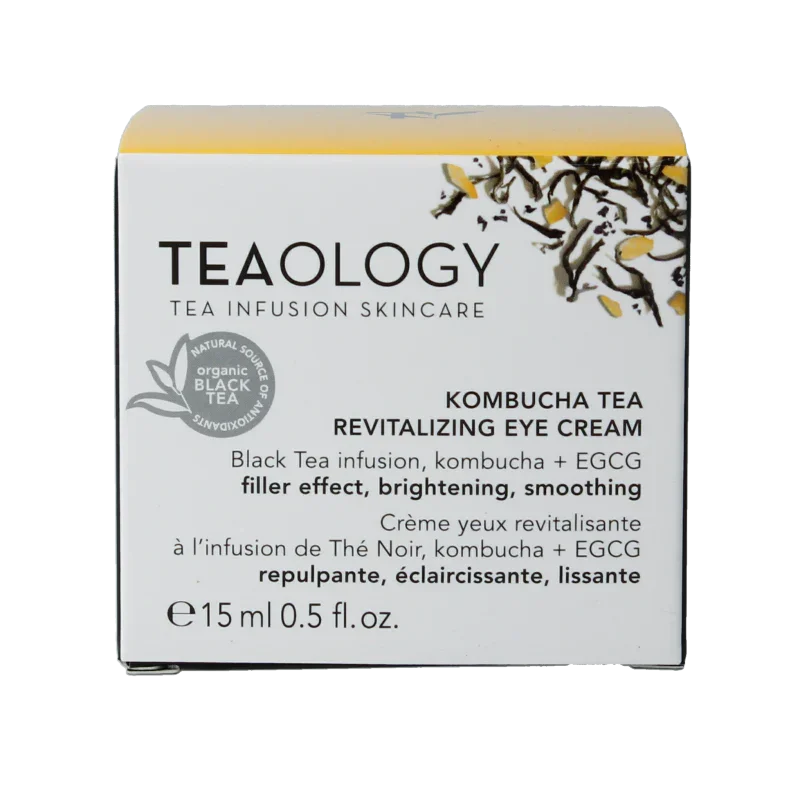 Teaology Kombucha tea revitalizing eye cream 15 Milliliter
