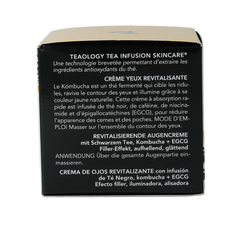 Teaology Kombucha tea revitalizing eye cream 15.00 Milliliter