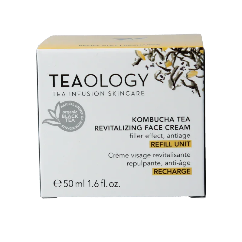Teaology Kombucha tea revitalizing face cream navul 50 Milliliter