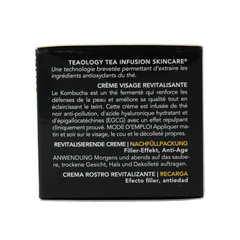 Teaology Kombucha tea revitalizing face cream navul 50 Milliliter