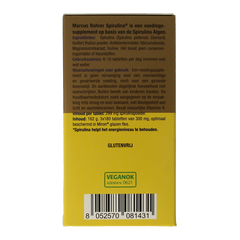 Marcus Rohrer Spirulina navul 540 Tabletten