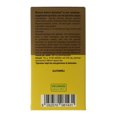 Marcus Rohrer Spirulina navul 540.00 Tabletten