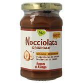 Nocciolata Chocolade hazelnootpasta bio 250.00 Gram