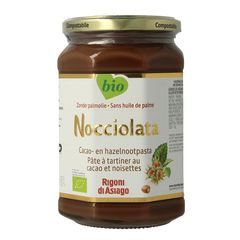 Nocciolata Chocolade hazelnootpasta bio 650 Gram