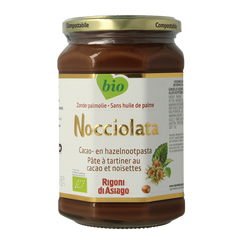 Nocciolata Chocolade hazelnootpasta bio 650.00 Gram