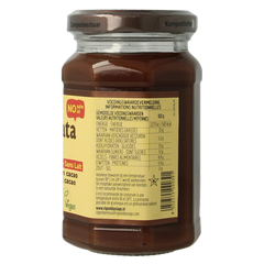 Nocciolata Hazelnootpasta zonder melk bio 250.00 Gram