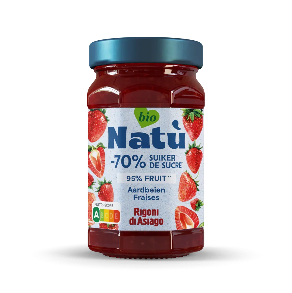 Natu Aardbeienjam bio 240 Gram
