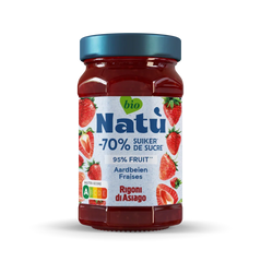 Natu Aardbeienjam bio 240 Gram