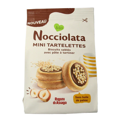 Rigoni Di Asiago Nocciolata tartlets bio 250 Gram