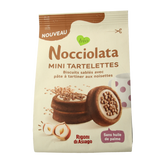 Rigoni Di Asiago Nocciolata bianca tartlets bio 250.00 Gram