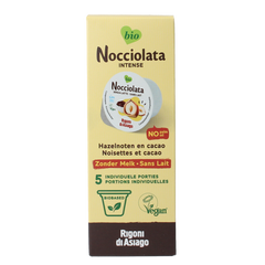 Nocciolata Intense vegan cups 5 x 20gram bio 100.00 Gram