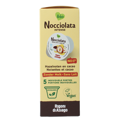 Nocciolata Intense vegan cups 5 x 20gram bio 100 Gram