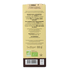 Nocciolata Intense vegan cups 5 x 20gram bio 100.00 Gram