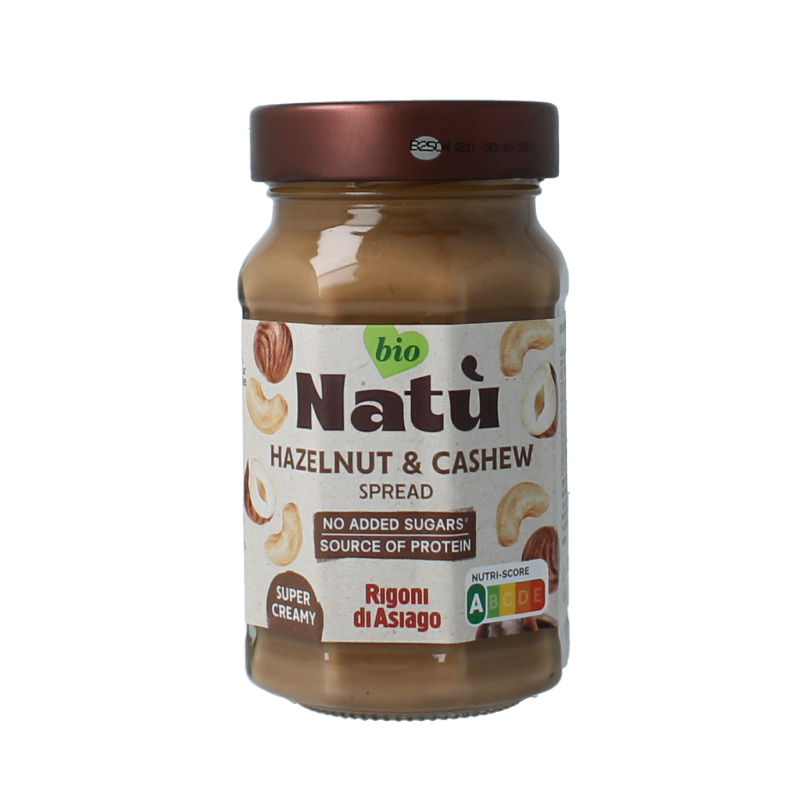Natu Hazelnoot cashewpasta bio 220 Gram