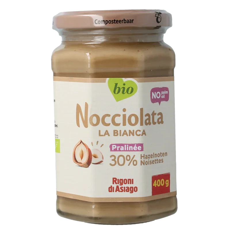 Rigoni Nicciolata bianca bio 400 Gram