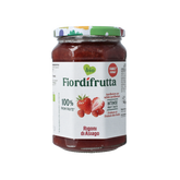 Fiordifrutta Aardbeien en wilde aardbeien jam bio 600.00 Gram