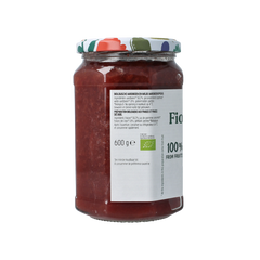 Fiordifrutta Aardbeien en wilde aardbeien jam bio 600.00 Gram