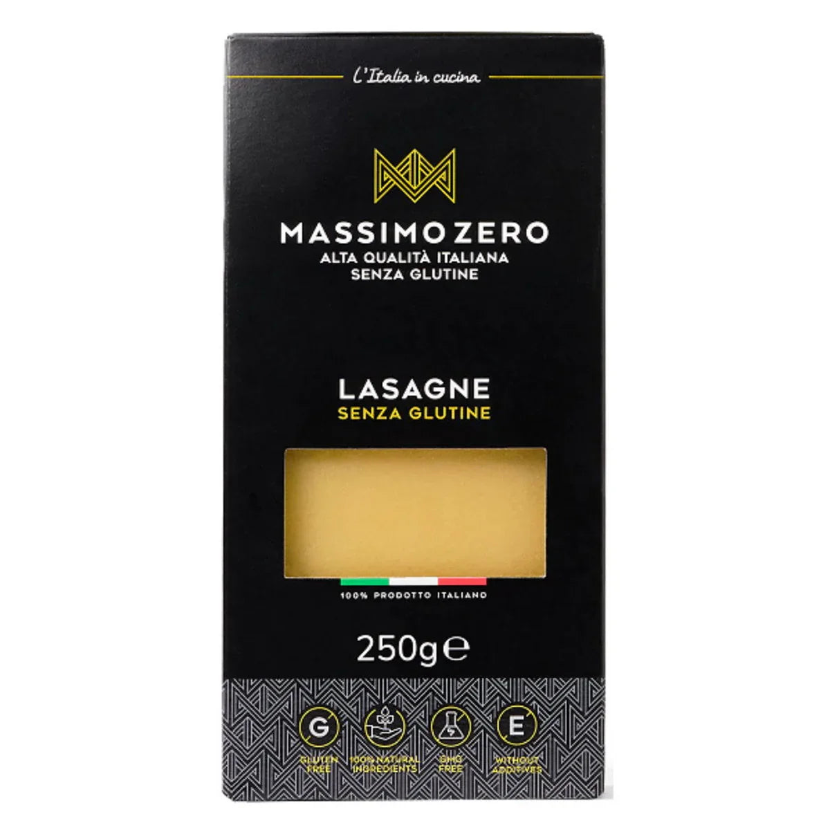 Massimo Zero Lasagne glutenvrij 250 Gram
