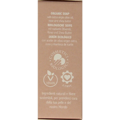 La Saponaria Zeep roos shea butter bio 100 Gram