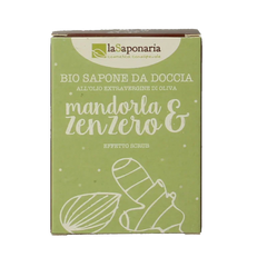 La Saponaria Zeep olive oil almond ginger 100 Gram