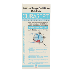 Curasept ADS Mondspoelmiddel - 0,05% chloorhexidine 200 Milliliter