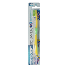 Curasept Biosmalto tandenborstel kind 3-6 jaar assorti 1.00 Stuks