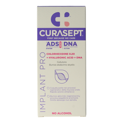 Curasept ADS DNA Implant Pro CHX 0,20% + HA mondspoelmiddel 200.00 Milliliter