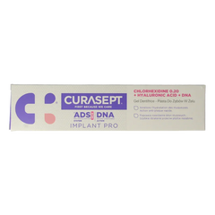Curasept ADS DNA Implant Pro 720 CHX 0,20% + HA tandpasta 75 Milliliter