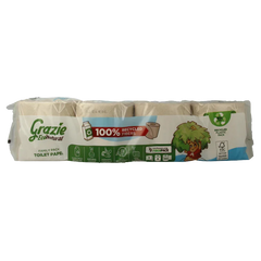 Grazie Natural Toiletpapier 3-laags 8 Stuks