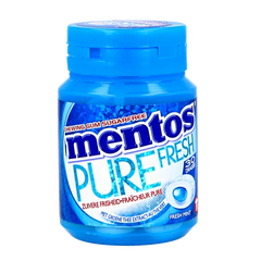 Mentos Pure fresh mint pot 30 Stuks