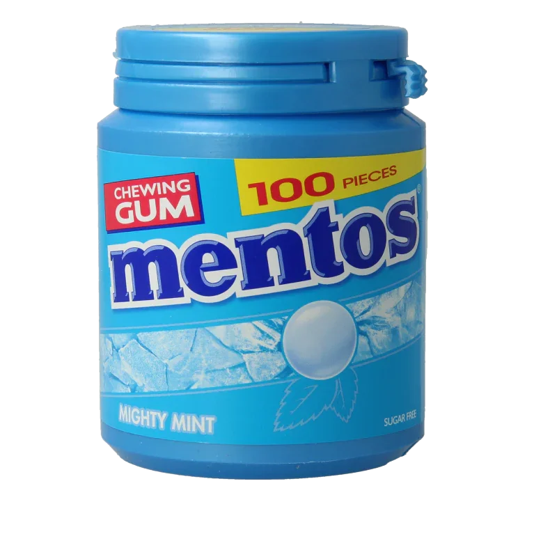 Mentos Gum XL mighty mint pot 150.00 Gram