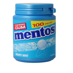 Mentos Gum XL mighty mint pot 150 Gram
