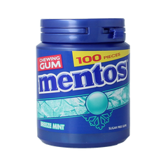 Mentos Gum breeze mint 100.00 Stuks